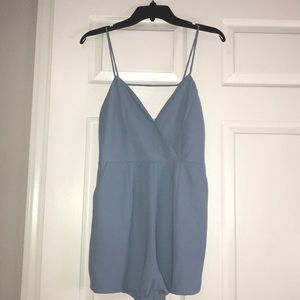 Blue Romper